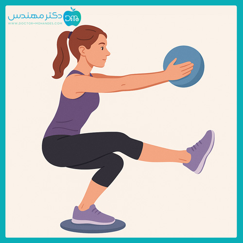 ورزش برای بزرگ کردن باسن