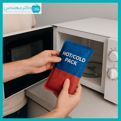 نحوه استفاده از پک سرد و گرم