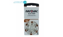 باتری سمعک شماره 312 ریوواک ورق 6 عددی