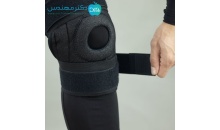 زانوبند قابل تنظیم اکونومی (دوفنره) سماطب کد 5036