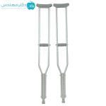 عصا زیر بغل آلومینیومی بزرگ