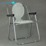 توالت فرنگی سیار تاشو دسته دار بدون قیف