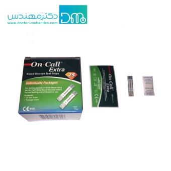 نوار تست قند خون on call extera