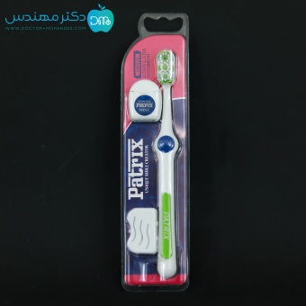 مسواک وایتنینگ و نخ دندان مدیوم پاتریکس (کد 438)