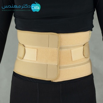 کرست کمر لومبو ساکرال نئوپرن کد 4029 برند سماطب