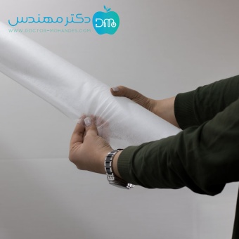 ملحفه رولی یکبار مصرف عرض 80 سانتی‌متر گرماژ 25 گرم