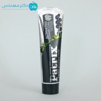 خميردندان ذغالي 120 گرم پاتريكس 958