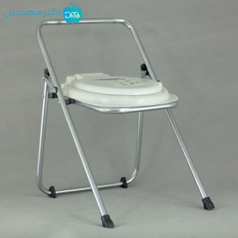 توالت فرنگی سیار تاشو گالوانیزه بدون قیف