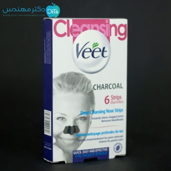 چسب جوش سرسیاه با ذغال فعال برند Veet