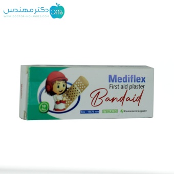 چسب زخم پارچه ای مدیکس (بسته 10 عددی)