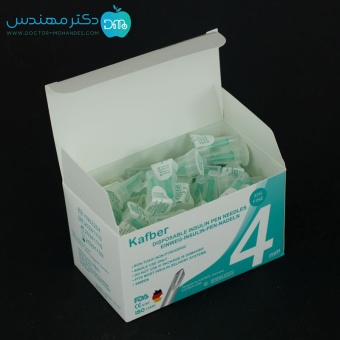 سرسوزن انسولین کافبر سایز 4(بسته صد عددی)