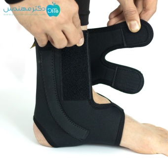 قوزک‌بند آتل‌دار نئوپرن (طرح جدید) کد 6047 برند سماطب