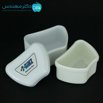 ظرف نگهدارنده دندان مصنوعی برند HINZ