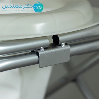 توالت فرنگی تاشو مسافرتی با قیف ژله‌ای