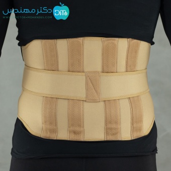 کرست کمر لومبو ساکرال نئوپرن کد 4029 برند سماطب