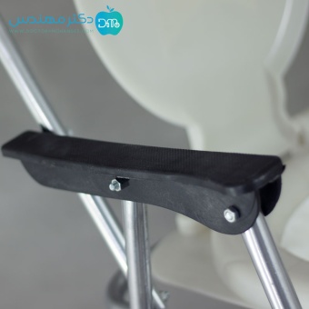 توالت فرنگی تاشو دسته‌دار با قیف ژله‌ای