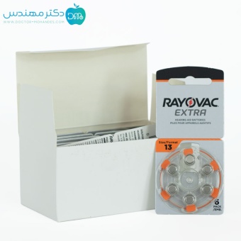 باتری سمعک شماره 13 ریوواک ورق 6 عددی