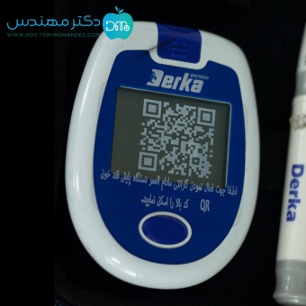 دستگاه تست قند خون درکا DERKA همراه با 50 عدد نوار