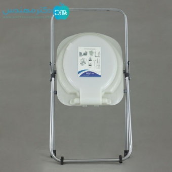 توالت فرنگی سیار تاشو گالوانیزه بدون قیف