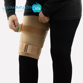 ران بند طبی نئوپرن پاک سمن فری سایز کد 122