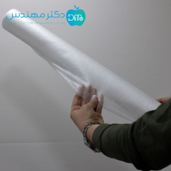 ملحفه رولی یکبار مصرف عرض 80 سانتی‌متر گرماژ 25 گرم
