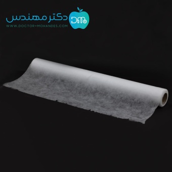 ملحفه رولی یکبار مصرف عرض 80 سانتی‌متر گرماژ 25 گرم