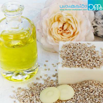 روغن دانه کنجد مناسب خارش کف سر