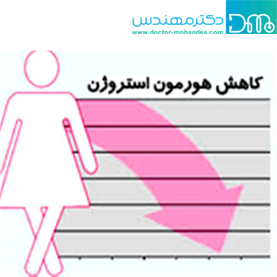 کاهش هورمون استروژن